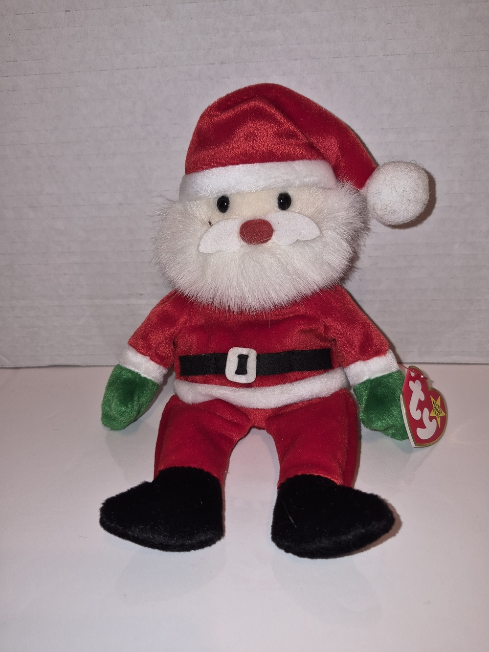 Ty Beanie Baby Santa With Tags
